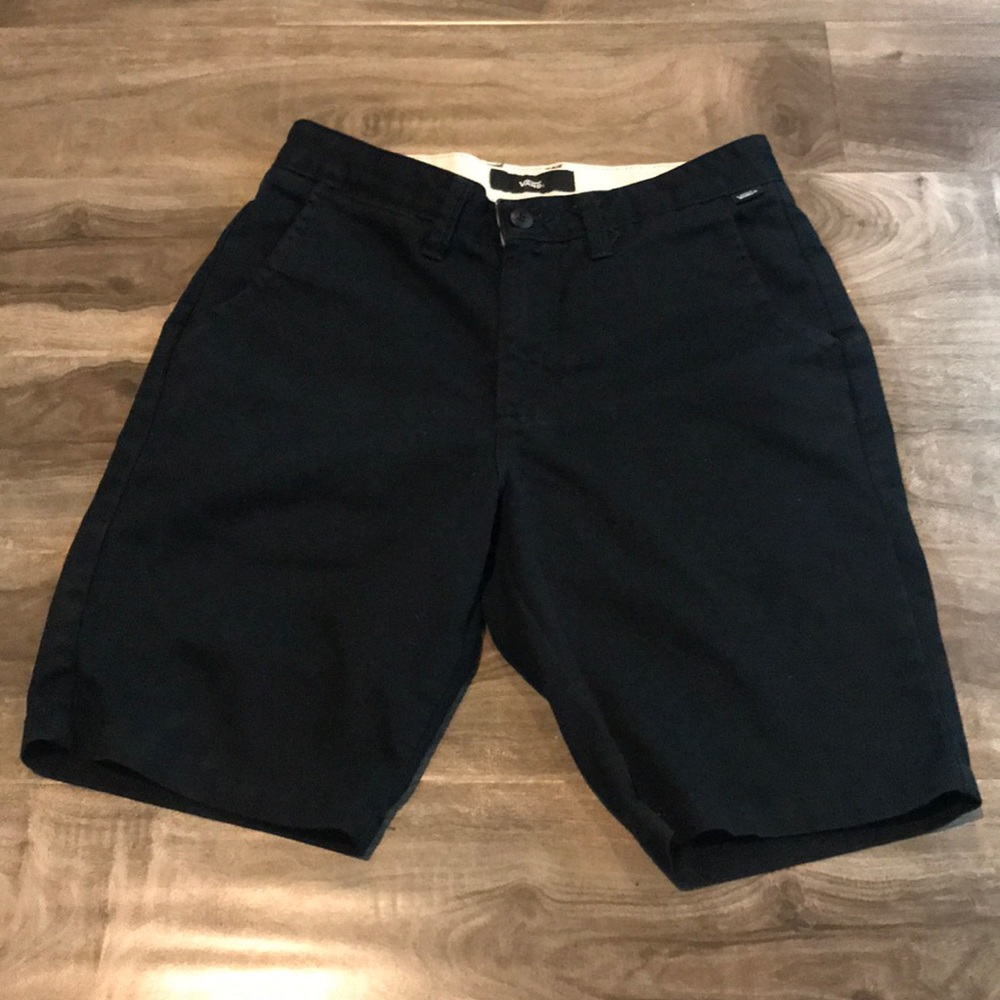 Black vans shorts